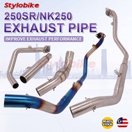 250SR 250NK 300NK Exhaust Pipe Full System Power Boom Link Pipe Exhaust Piping CFMOTO CFmotor 2020 2