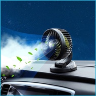 UTAKEE Dashboard Fan USB 5V 12V 24V Car Fan Vehicle Rotatable Auto Cooling Fan Cooler