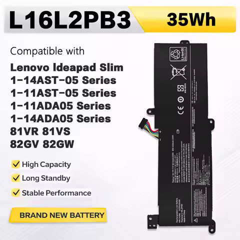 PowerHub L16L2PB3 L19M2PF0 Laptop Battery For Lenovo Ideapad Slim 1-14AST-05 1-11AST-05 1-11ADA05 1-