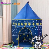 Play Tent Kids - Portable Castle Tent for Kids Polyester - Blue