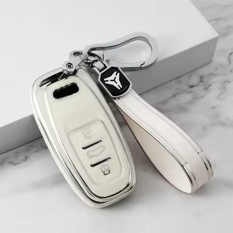 TPU Car Key Case Cover Shell for Audi A1 A3 8P A4 A5 A6 C7 A7 S3 S7 S8 R8 Q2 Q3 Q5 Q7 Q8 SQ5 TT RS3 