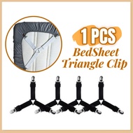 (1 PCS) BedSheet Triangle Clip Gripper Mattress Clip Bed Sheet Clip BedSheet Clipper Holder Clipper 
