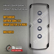 T2 MITSUBISHI AIRTREK SOHC 2.0  4G63 CHERY EASTER 2.4 4G63 VALVE COVER GASKET  MD310913 PENUTUP INJA