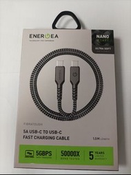 Energea FibraTough USB-C to USB-C Cable 1.5M 5Gbps