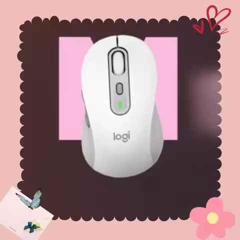 Original Logitech M650 in Pale Gray, +MX Anywhere 3S Silent Magnetic Clicks, Fast Scrolling,USB-C Ch