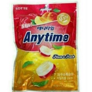 🍑新上市 LOTTE Anytime薄荷三層糖(蜜李&amp;水蜜桃)74g🍑