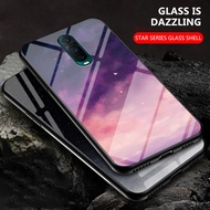 OPPO R17 Pro Case Tempered Glass OPPO R17 Pro Phone Casing Soft TPU Edge Protection Hard Shockproof