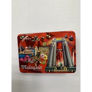 Malaysia Landmark Gemini Tower Silver Five Fruit Forks Travel Brought Back