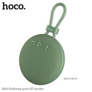 Hoco BS60 Exploring Sports BT Speaker Wireless Bluetooth Portable Mini 3D Loudspeaker Diaphram TWS 52mm 5W 4 Hours BT TF AUX USB Outdoor Camping Picnic Hiking Bike Bicycle Beach Spruce Green 4.2" hoco. BS 60 無線迷你喇叭運動藍牙喇叭通用揚聲器環迴立體聲音箱播放器戶外露營野餐行山單車沙灘便攜隨行綠色