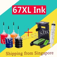 Compatible HP 67 Ink HP67 Black HP67XL Ink for HP 1255 2700 2722 2724 2725 2723 2752 2755 2330 2331 