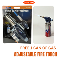 [Free Gas] ONS Kitchen Culinary Blow Torch Head / Chef Cooking Butane Torch / Gas Burner Adjustable 