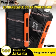 Rechargeable Solar Power Bank Awet Tahan Lama Power Bank Terbaik  Powerbank Solar Power Bank Robot 5