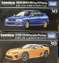 Tomica Premium Subaru Impreza WRX STI & Lexus LFA Nurburgring