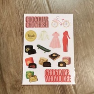 VENCHI venchi 意大利 朱古力 chocolate sticker 貼紙