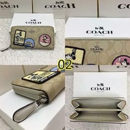 Coach / Dompet Wanita / Dompet Kartu / Dompet Kulit Original Okshop77