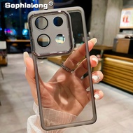 Itel A60 A60S P65 4G Infinix Note 30 Pro VIP X6710 Casing Soft Clear Camera Lens Protective Back Pho