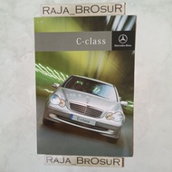 Old school flyer catalog brochure Poster Mercedes benz C Class Mercy C240 C 240/C320 C 320