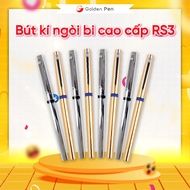 Pentel RS3 Premium Signing Pen 0.8mm Nib Blue Ink 2 Colors Gold and Silver Case