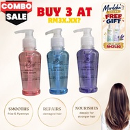 Minyak Rambut Wangi 3C Crystal Hair Serum 125ml Hair Care Repair Moisturize 3C水晶护发精油