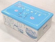 全新：吉盒 chiikawa 小八貓 HOMERARE RIBON COOKIE 曲奇餅乾禮盒 白色 淺藍色 珍藏 限量 收納盒 盒 罐 鐵盒