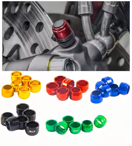 Motorcycle Universal Accessories Billet Bleed Valve Cover Kit For Ducati Diavel1200 Diavel1260 X-Dia