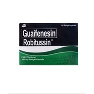 ROBITUSSIN Guaifenesin 200mg 1 Soft gel Capsule (Sold per capsule)