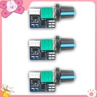 [New B]3PCS Computer Case Fan Governor Silent Fan Governor Controller 12V Single Way Controller