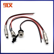 1PCS Waterproof DC-099 5.5*2.5mm 5521 5525 DC Power Jack Socket Female Panel Mount Connector MetalWi