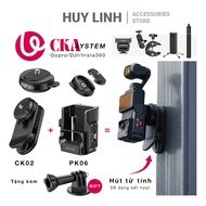 Accessory Set for Action Cam Adapter Ulanzi CK01 / CK02 - Mount Adapter for GoPro SJCAM DJI Mijia ca