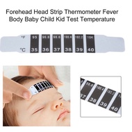 Forehead Head Strip Thermometer Fever Baby Test Temperature