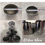 1 piece 304 stainless steel receiver size 114mm-89mm; 89mm-76mm; 76mm-63mm