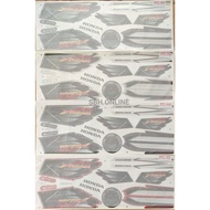 BODY COVER STICKER MORITAKA EX5 DREAM (11) (BLACK / BLUE / RED / SILVER)