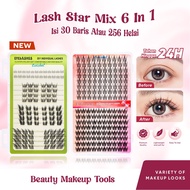MATA AMY'S DIARY 6IN1 Cluster Eyelash Soft Comfortable Individual Lashes Premium Quality