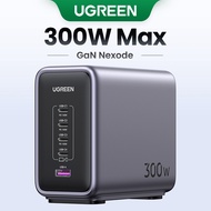 UGREEN 300W GaN 5 Ports USB A USB C Charger, 140W Max Single, Nexode Desktop Charging Station, Port 