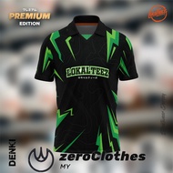 Japanese PREMIUM DENKI Retro Collar LAKALTEEZ Jersey Clothing High Quality Custom Jersey Collar Baju Retro Jersey High Quality Jersey Retro 2024 Retro Jersey Collar Murah