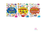 (Age 6+)Writing Skills Activity Book For Children with Stickers หนังสือกิจกรรมเสริมพัฒนาการสำหรับเด็