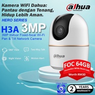 DAHUA HERO DH-H3A Wifi CCTV 3MP H.265 Auto Tracking Indoor Wi-Fi Pan & Tilt Network Camera