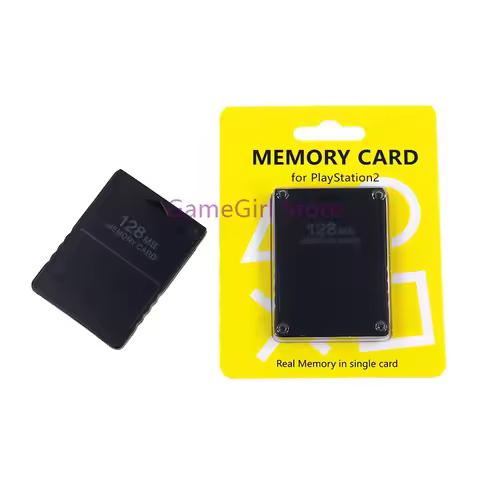 20pcs For PlayStation 2 PS2 Memory Card 8MB/16MB/32MB/64MB/128MB/256MB Save Game Data Stick Module E