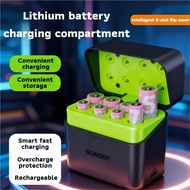 1.5V AA rechargeable battery 2450mWh lithium battery and fast charger, remote control, toys, alarm c