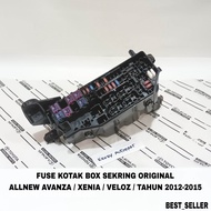 Promo Box Fuse Kotak Sekring Relay Allnew Avanza / Xenia / Veloz / Tahun 2012-2015 OriginaL Terlaris