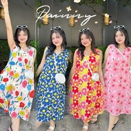 Dress ''Model Rennie ''(Bust 42'' Length 44 '') Uniqlo Style With Side Pockets Soft Non-Slip Fabric.