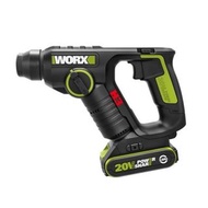 WORX WU380S 20V無碳刷鋰電兩用電錘(輕裝)4.0+2.0套裝，荃灣門市交收