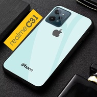 Softcase Kaca REALME C31 (STC549) Case Terbaru REALME C31 HP Cesing REALME C31 Casing HP REALME C31 