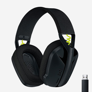 Logitech G435 LIGHTSPEED Wireless Gamer ชุดหูฟัง USB Bluetooth/การเชื่อมต่อ 2.4 G ไมโครโฟนในตัวหูฟัง
