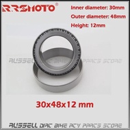 Stem 30X48X12 30*48*12 Steering  TAPER Bearings Motorcycle Motorbike Spare Parts