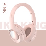 Gift ของขวัญฟรี Ikf King - Active Noise Cancelling หูฟังไร้สายบลูทูธพลังเสียงสเตอริโอเบสพร้อมไมโครโฟนชุดหูฟังแบบมีสายโหมดการเล่นเกมเวลาเล่น50ชั่วโมงสำหรับ Iphone/xiaomi/huawei/oppo