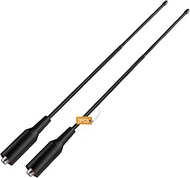 SMA-F Walkie Talkie Antenna, V/U Dual Band Handheld Ham Radio Antenna 2-Pack for UV-5R/5RE BF-888S 5