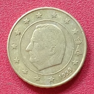 koin Belgia 10 Euro Cent - Albert II 1999-2006
