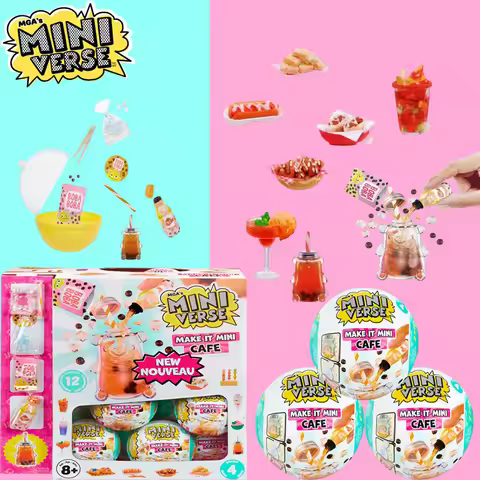 MGA's Miniverse Make It Mini Cafe Series 4 Taco bell Mystery Pack the fun world of the Miniverse DIY