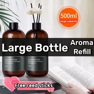 Home Scent Refill Aroma Oils Reed Diffuser Refill 500ml 6 Fragrance Aromatherapy Essential Oil Air F